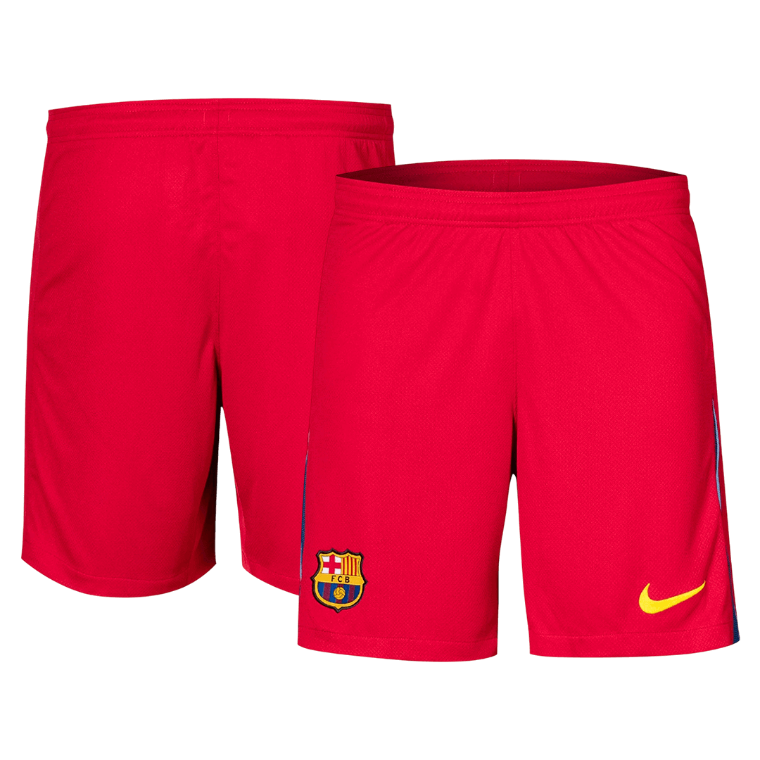 Barcelona Negyedik Rövidnadrág 2025/26 Piros