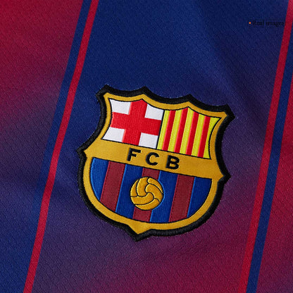 PEDRI #8 Barcelona Otthon Soccer Mez 2025/26 Piros&Kék