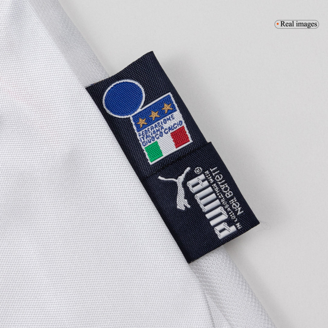 Italy Idegenbeli Retro Futball Mez 2004 Fehér