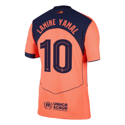 LAMINE YAMAL #10 Barcelona Játékos Idegenbeli Harmadik Mez 2025/26
