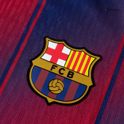 Hiteles Barcelona Otthon Soccer Mez 2025/26 Piros&Kék