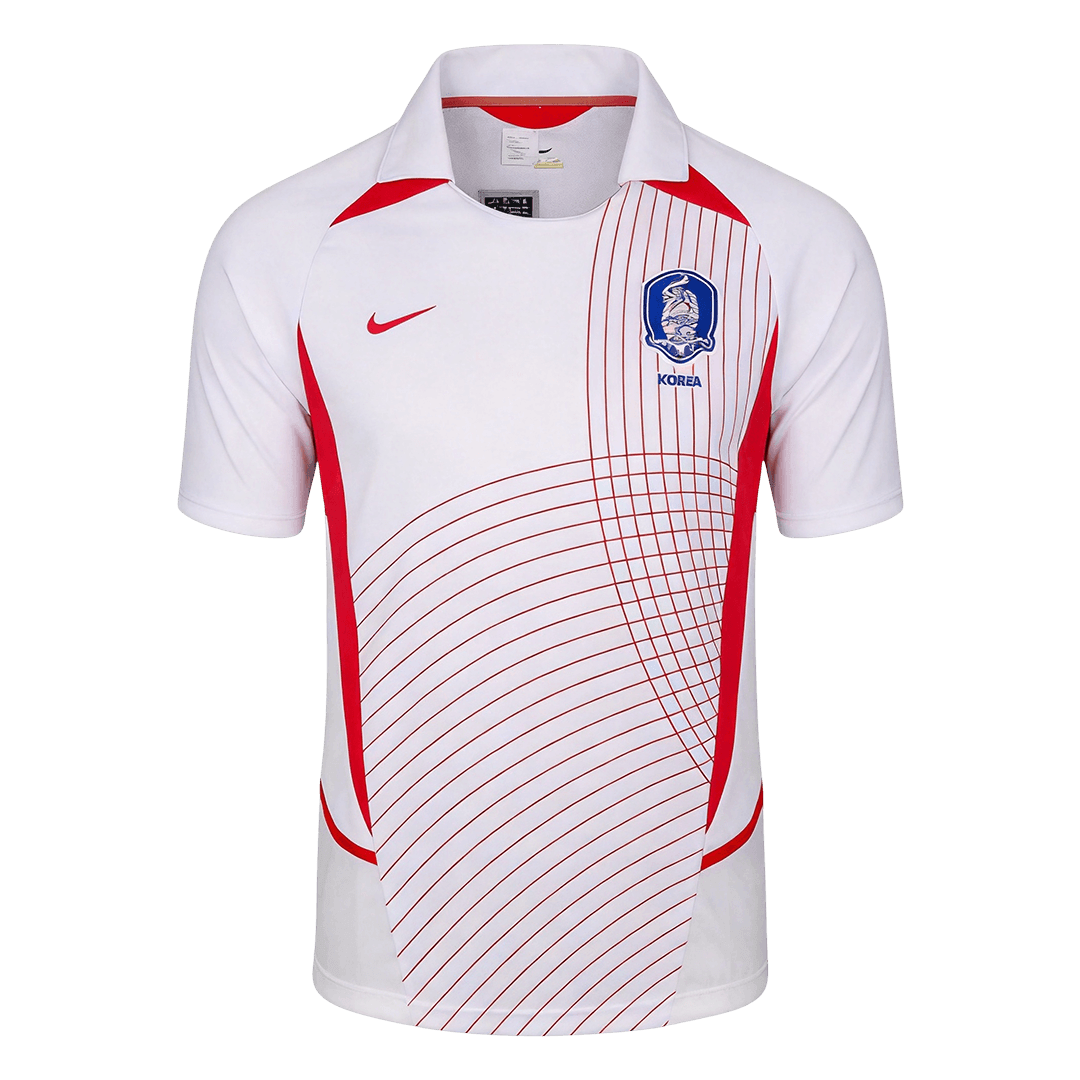 South Korea Idegenbeli Retro Futball Mez 2002 Fehér