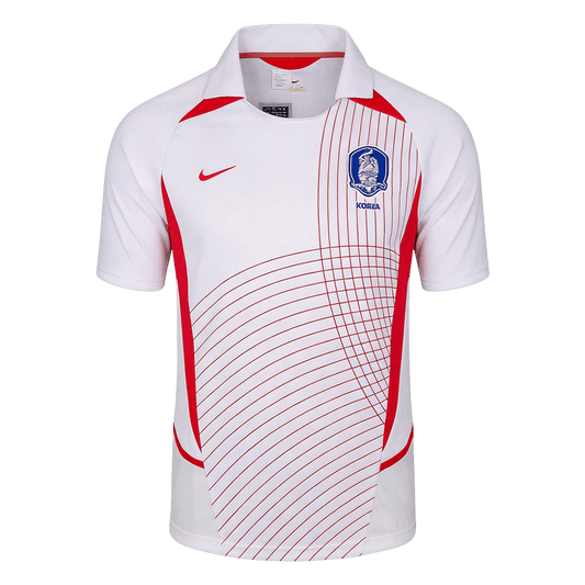 South Korea Idegenbeli Retro Futball Mez 2002 Fehér