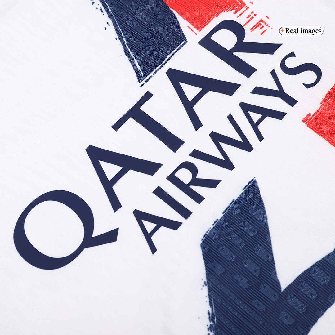 HAKIMI #2 PSG Játékos Idegenbeli Mez 2025/26 Fehér