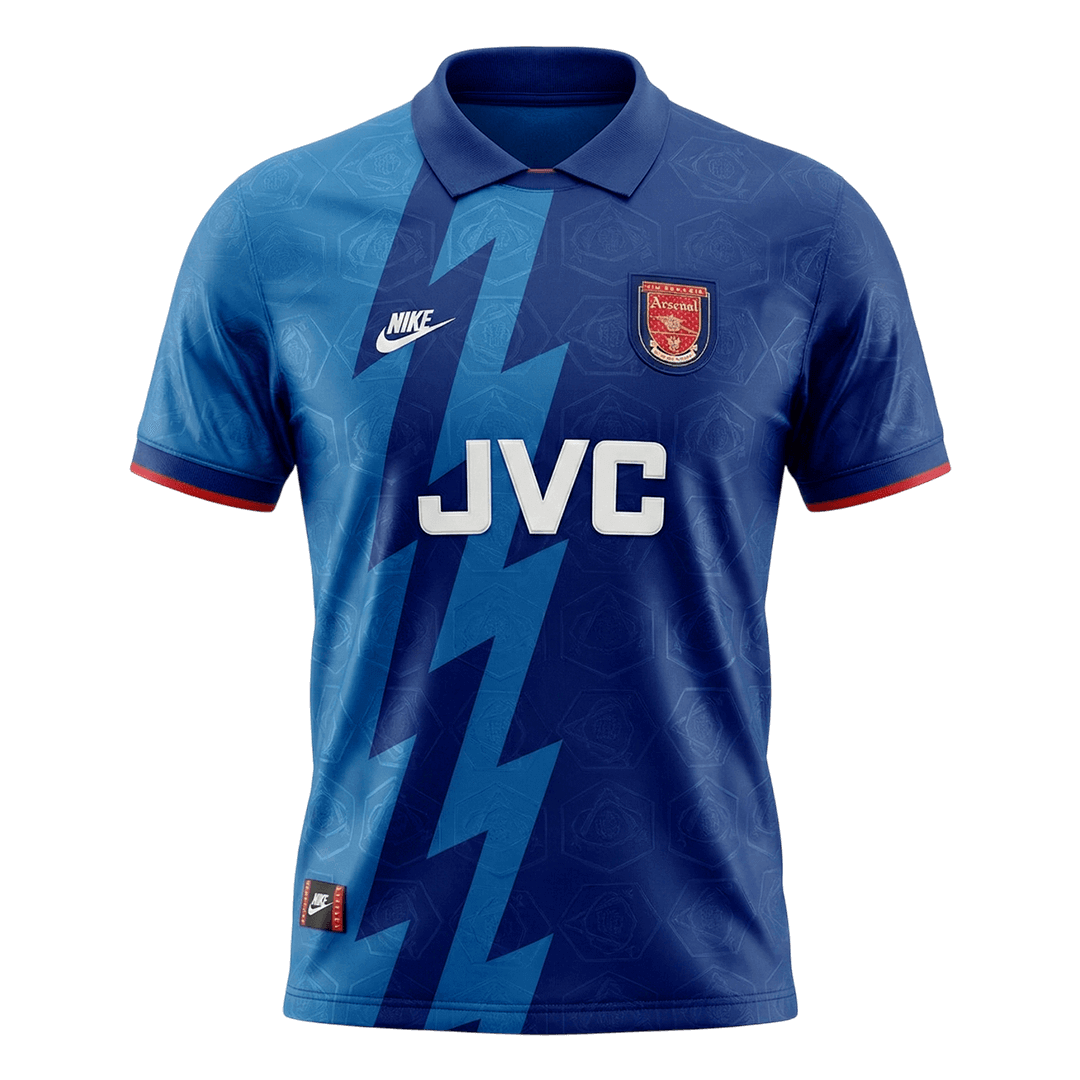 Arsenal Idegenbeli Retro Futball Mez 1995 Kék 2025/26