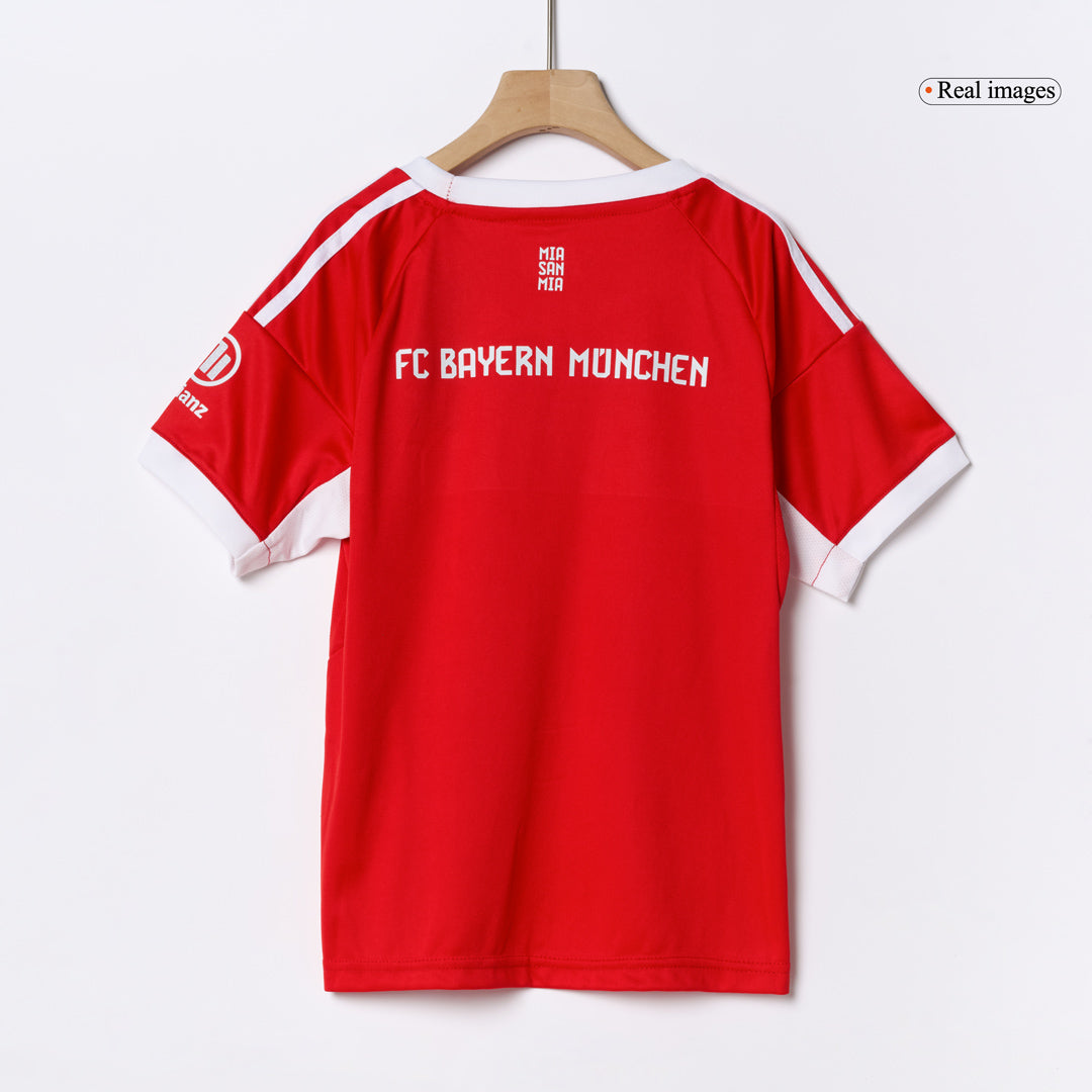 Gyerekek   Bayern Munich Otthon Soccer Mez Készlet(Mez+Rövidnadrág) 2025/26 Piros