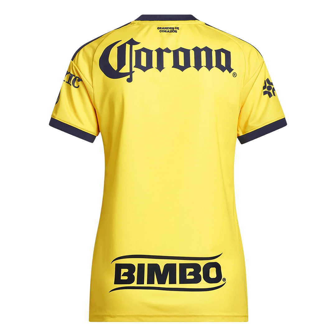 Női Club America Hazai Futball Mez 2026/27 Sárga