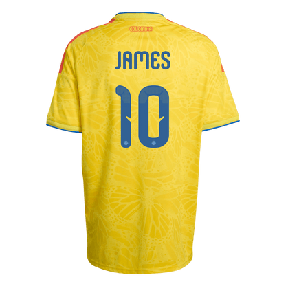 JAMES #10 Colombia Otthon Mez 2026 Sárga