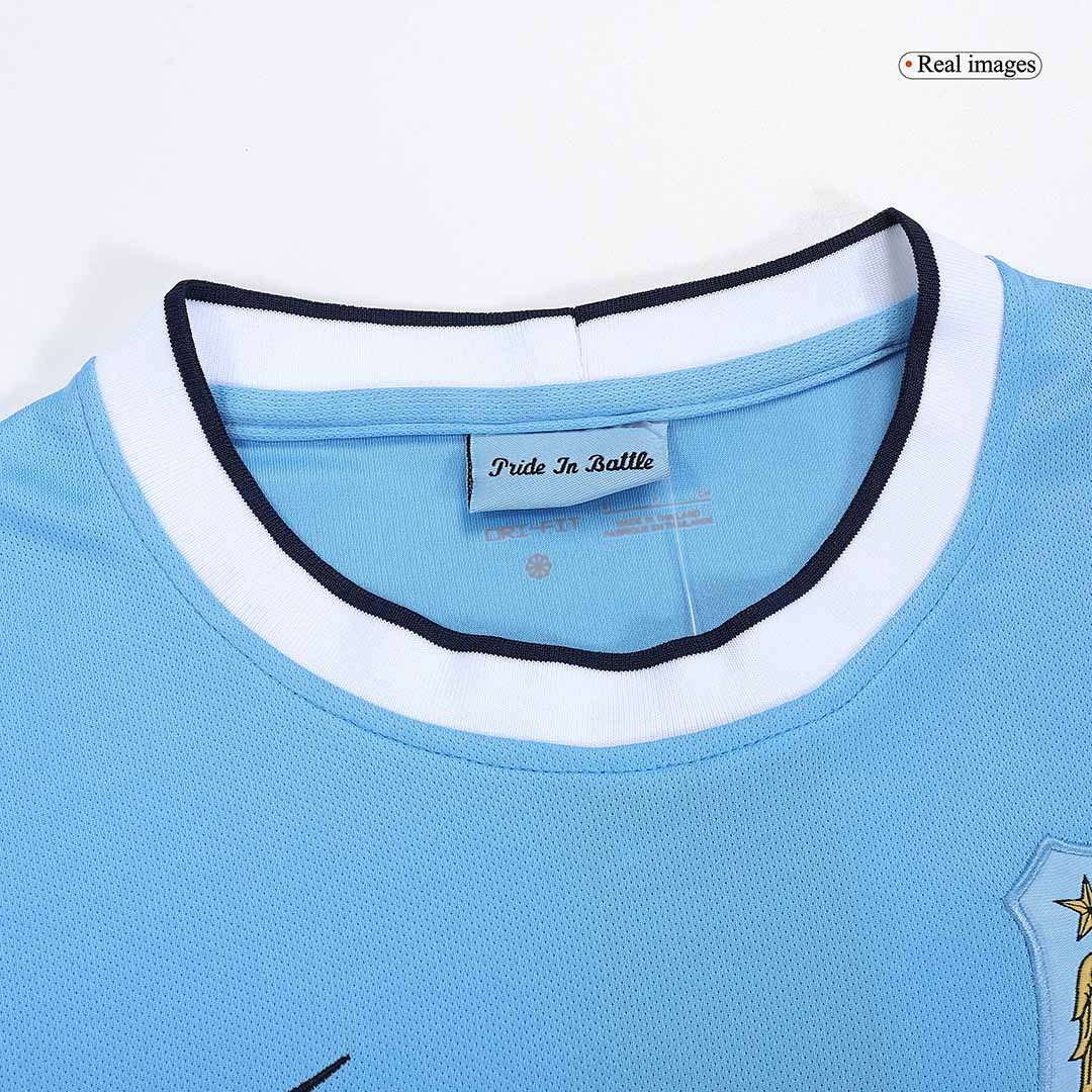 Manchester City Otthon Retro Futball Mez 2013/14 Kék