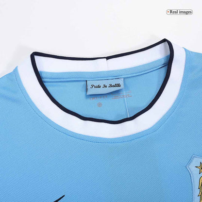 Manchester City Otthon Retro Futball Mez 2013/14 Kék