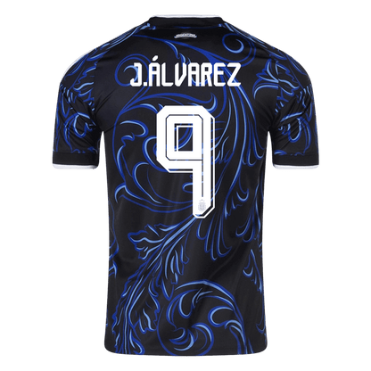 J. ÁLVAREZ #9 Argentina Idegenbeli Mez 2026 Fekete