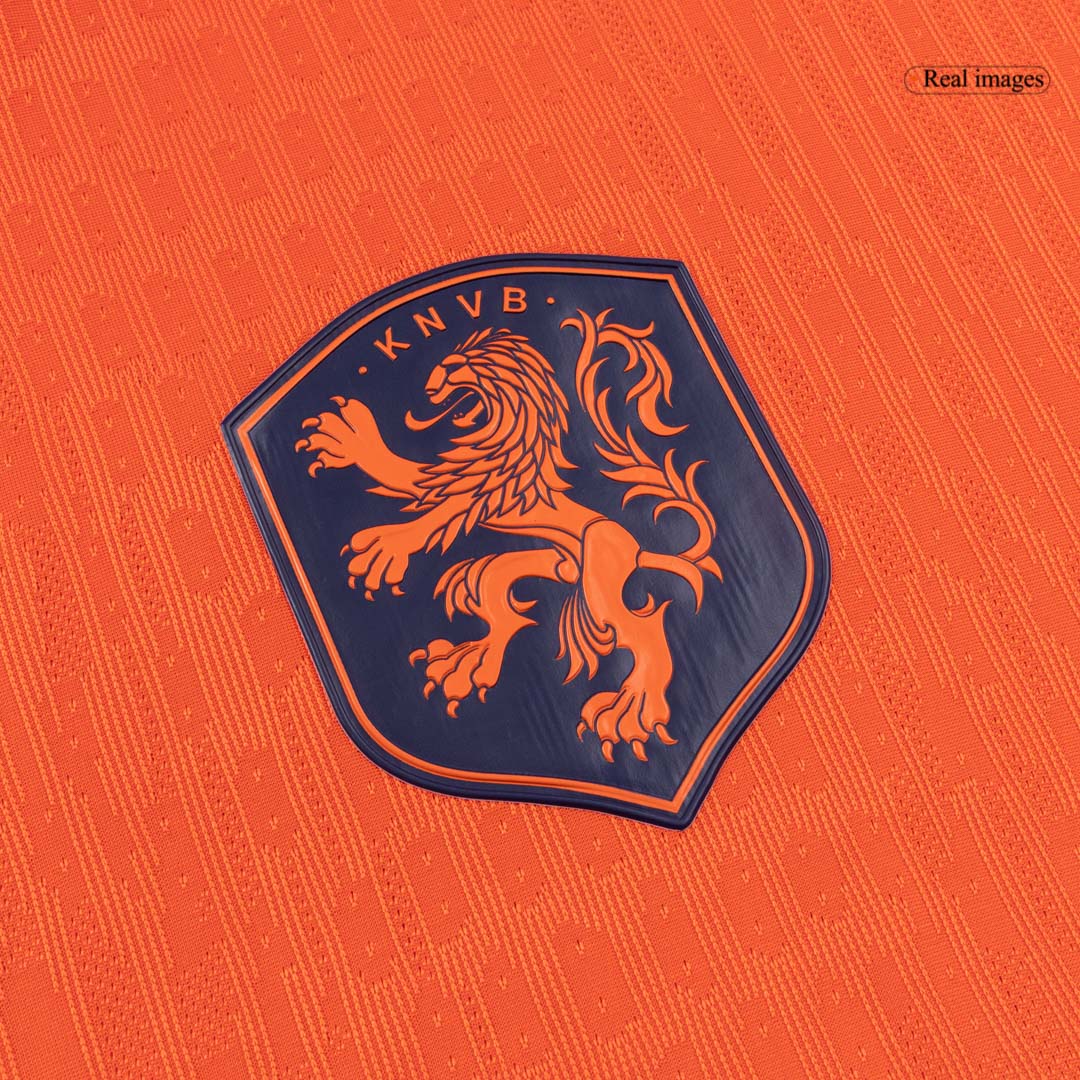F.DE JONG #21 Netherlands Játékos Verzió Hazai Mez Világbajnoki 2026 Narancs