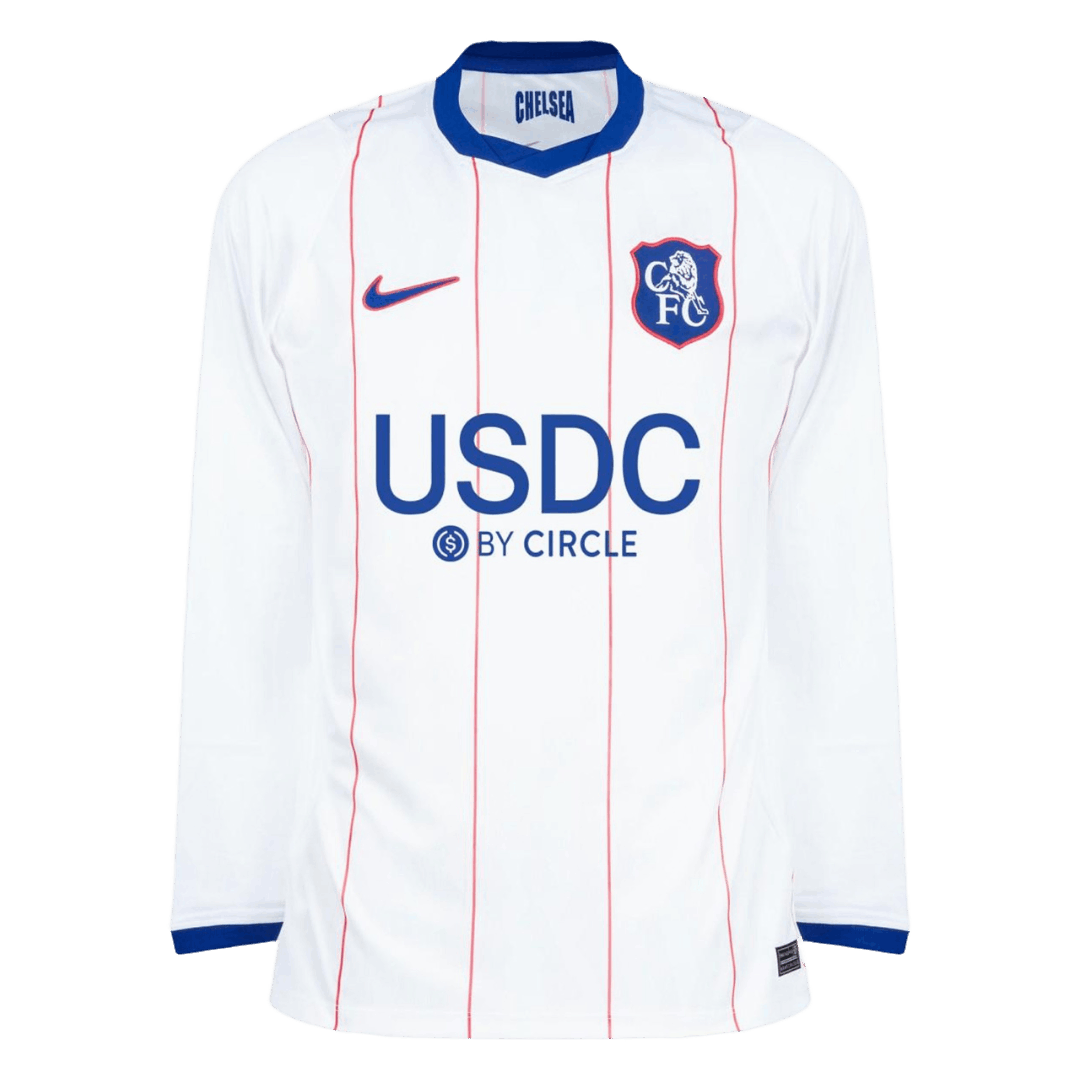 Chelsea Harmadik Hosszú Ujjú Mez 2026/27 Fehér