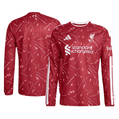 Liverpool Hazai Hosszú Ujjú Mez 2026/27 Piros