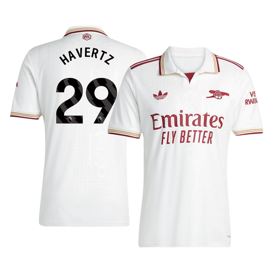 HAVERTZ #29 Arsenal Idegenbeli Harmadik Mez 2025/26 Fehér