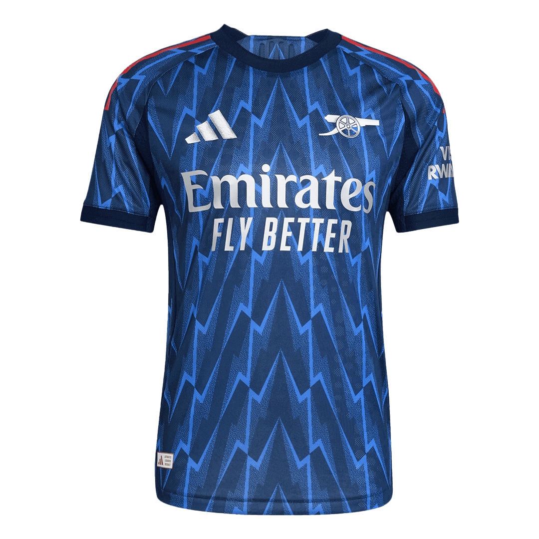 RICE #41 Arsenal Játékos Idegenbeli Mez 2025/26 Kék