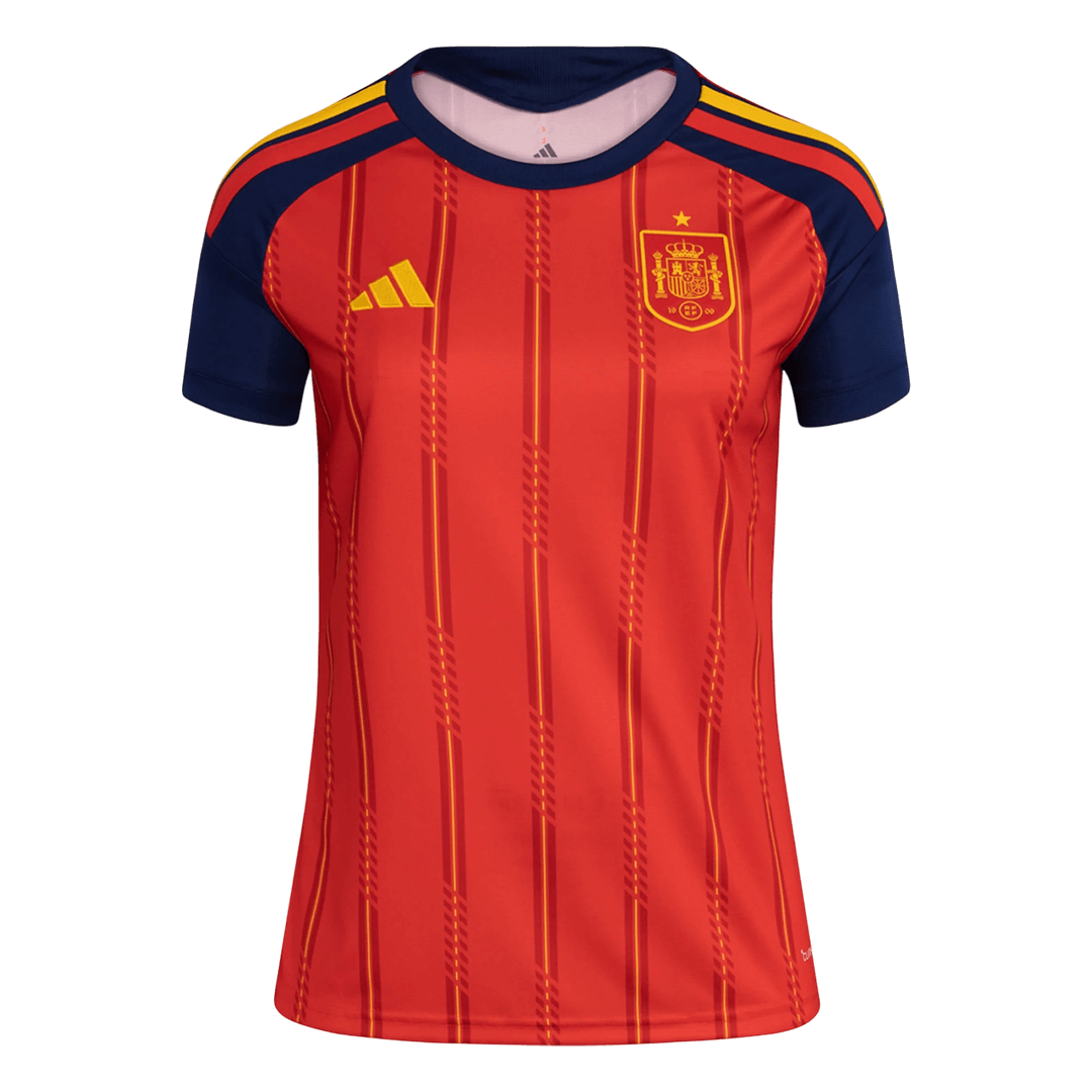 Női Spain Hazai Futball Mez 2026 Piros