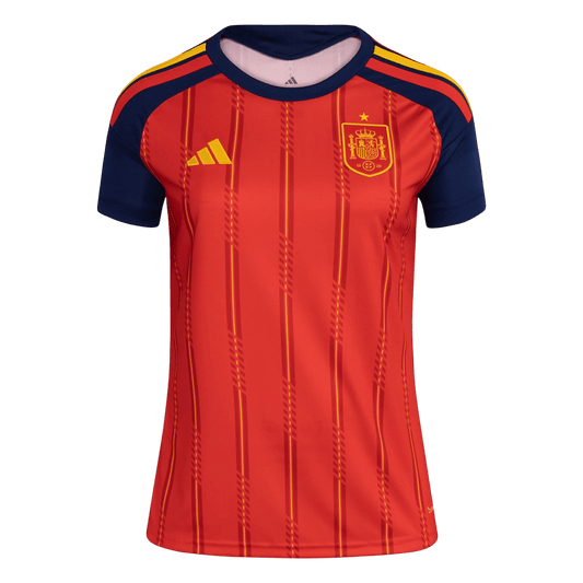 Női Spain Hazai Futball Mez 2026 Piros