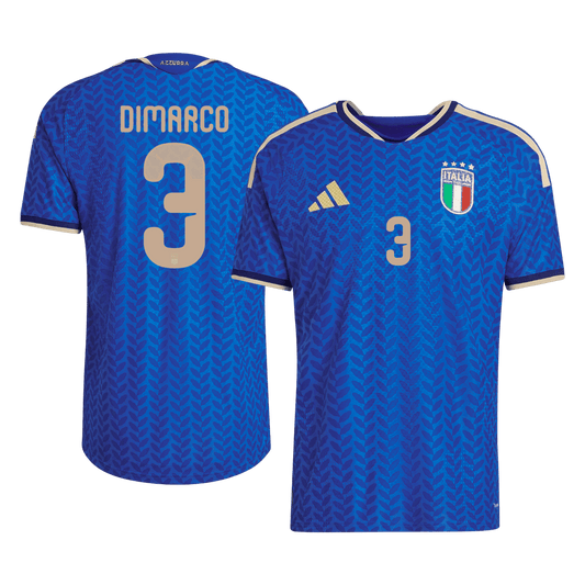 DIMARCO #3 Italy Játékos Verzió Hazai World Cup Mez 2026 Kék