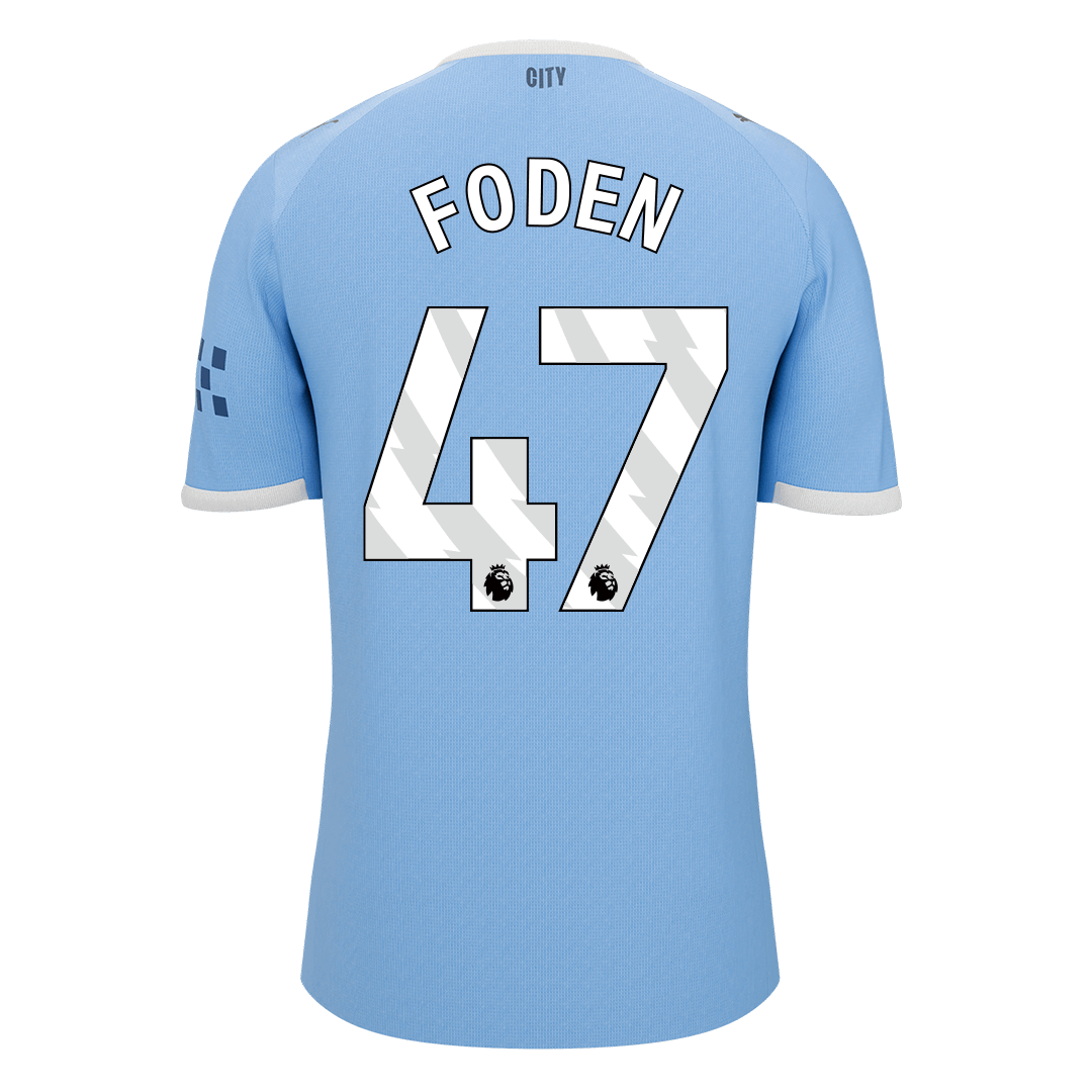FODEN #47 Manchester City Otthoni Futball Mez 2025/26 Kék