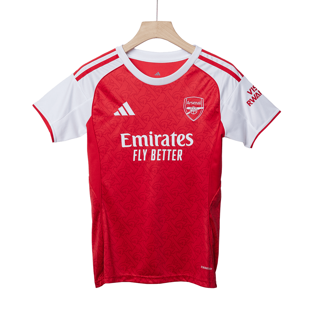 Női Arsenal Otthoni Soccer Mez 2025/26 Piros