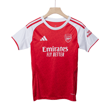 Női Arsenal Otthoni Soccer Mez 2025/26 Piros