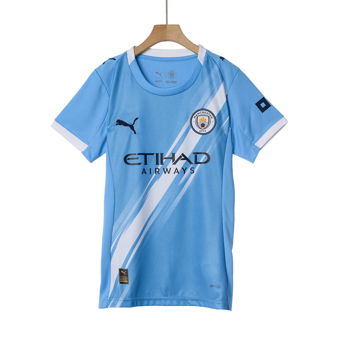 Női Manchester City Mez 2025/26 Kék