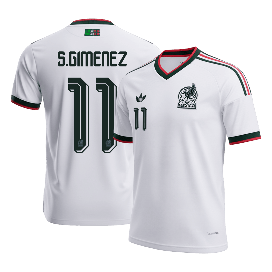 S.GIMENEZ #11 Mexico Idegenbeli Mez 2026 Fehér
