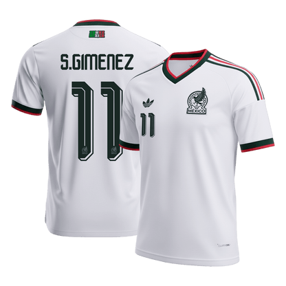 S.GIMENEZ #11 Mexico Idegenbeli Mez 2026 Fehér
