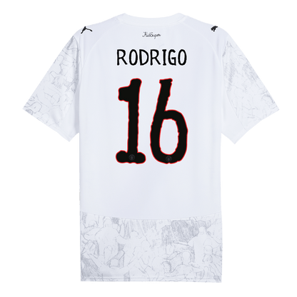 RODRIGO #16 Manchester City Futball Mez 2025/26 Fehér
