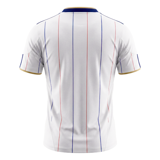 France Idegenbeli Retro Futball Mez 2010 Fehér