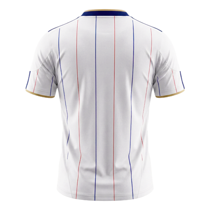 France Idegenbeli Retro Futball Mez 2010 Fehér