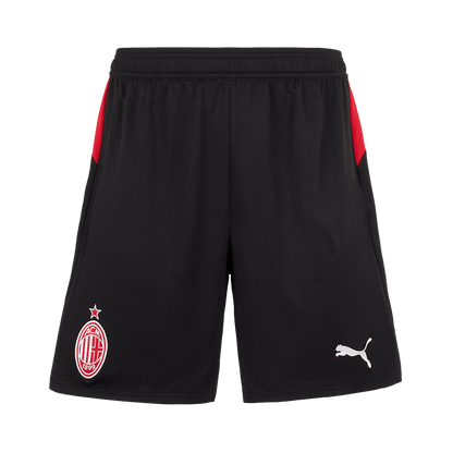 AC Milan Otthoni Soccer Rövidnadrág 25/26 Fekete