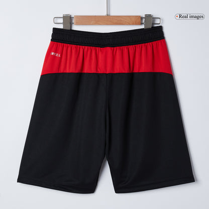 AC Milan Otthoni Soccer Rövidnadrág 25/26 Fekete