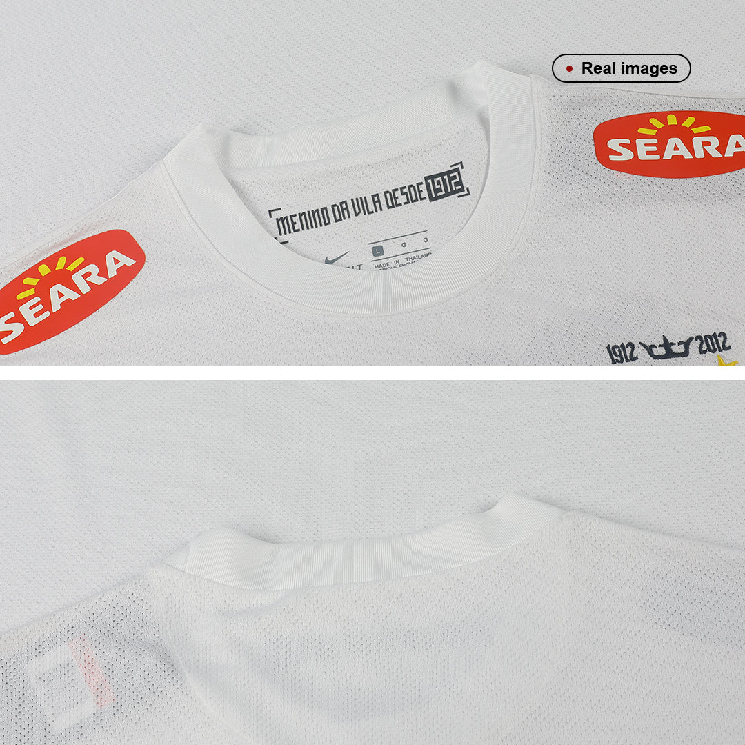 Santos FC Hazai Retro Futball Mez 2011/12 Fehér