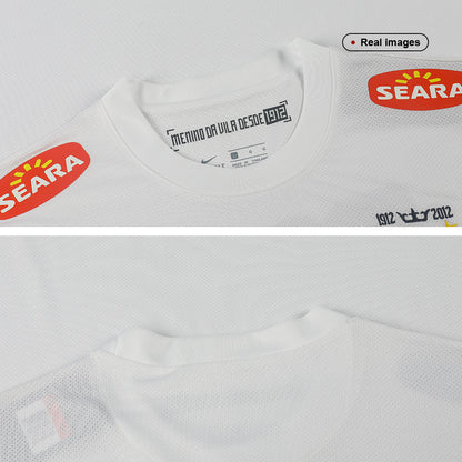 Santos FC Hazai Retro Futball Mez 2011/12 Fehér