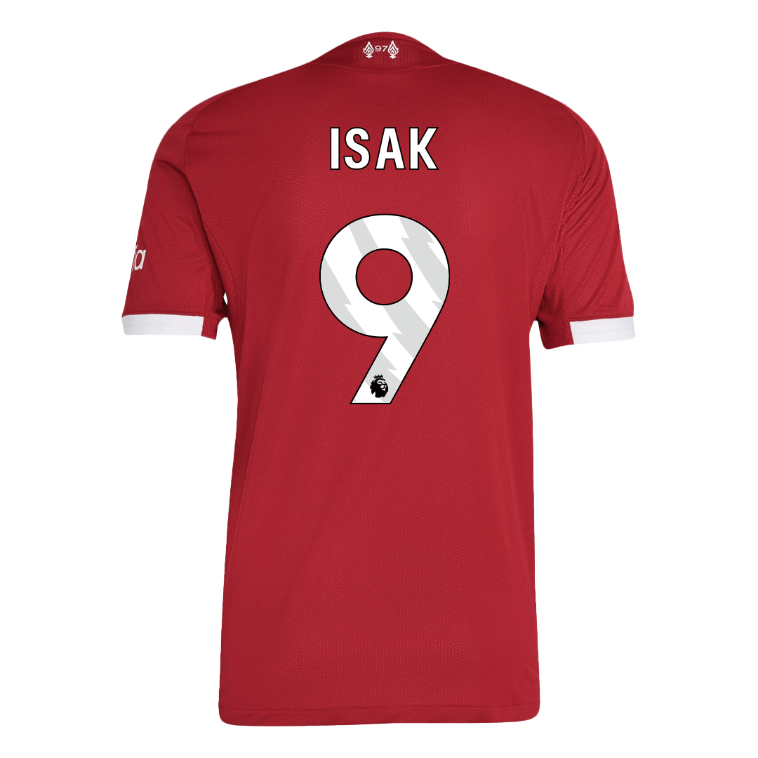 ISAK #9 Liverpool Játékos Hazai Mez 2025/26 Piros