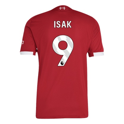 ISAK #9 Liverpool Játékos Hazai Mez 2025/26 Piros