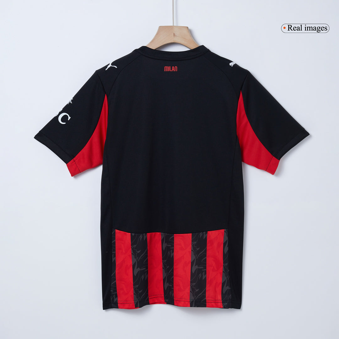 GIMENEZ #7 AC Milan Otthoni Soccer Mez 2025/26 Piros&Fekete