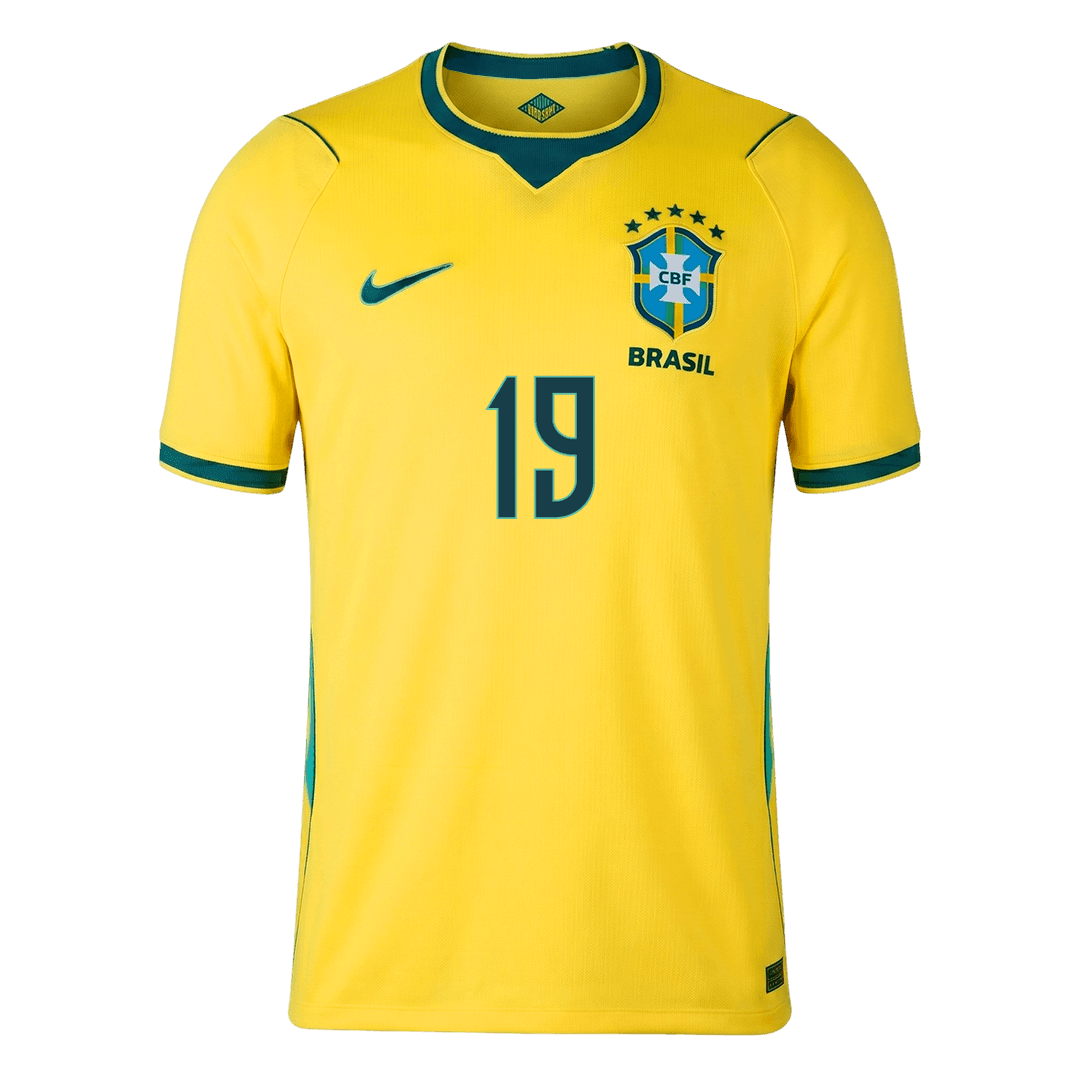ENDRICK #19 Brazil Hazai Mez 2026 Sárga
