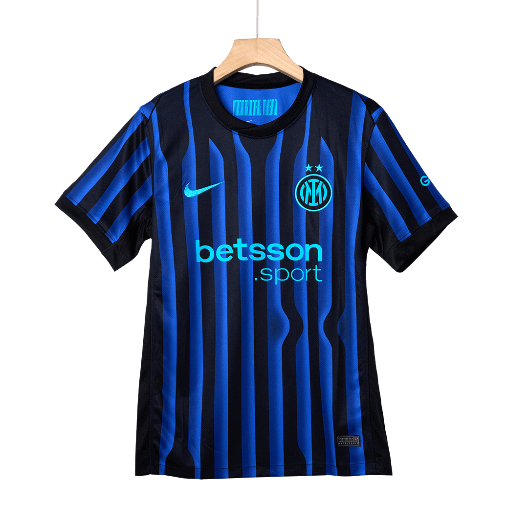 LAUTARO #10 Inter Milan Otthon Soccer Mez 2025/26 Kék&Fekete