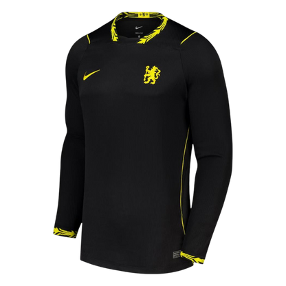 Chelsea Idegenbeli Hosszú Ujjú 2026/27 Fekete