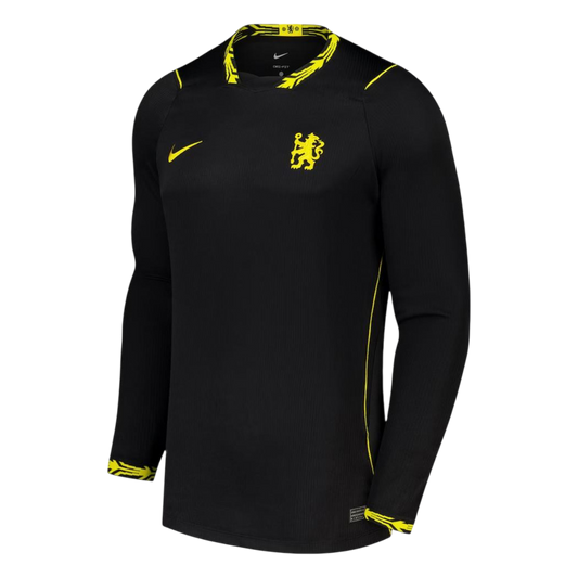Chelsea Idegenbeli Hosszú Ujjú 2026/27 Fekete