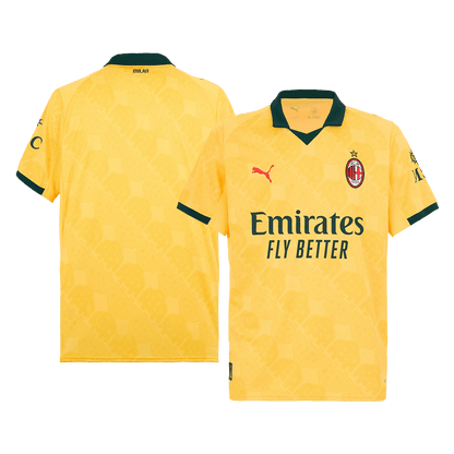AC Milan Harmadik idegenbeli mérkőzés Soccer Mez 2025/26 Sárga