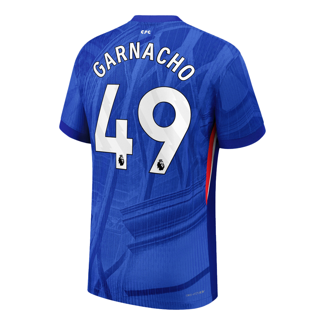 GARNACHO #49 Chelsea Játékos Otthon Mez 2025/26 Kék