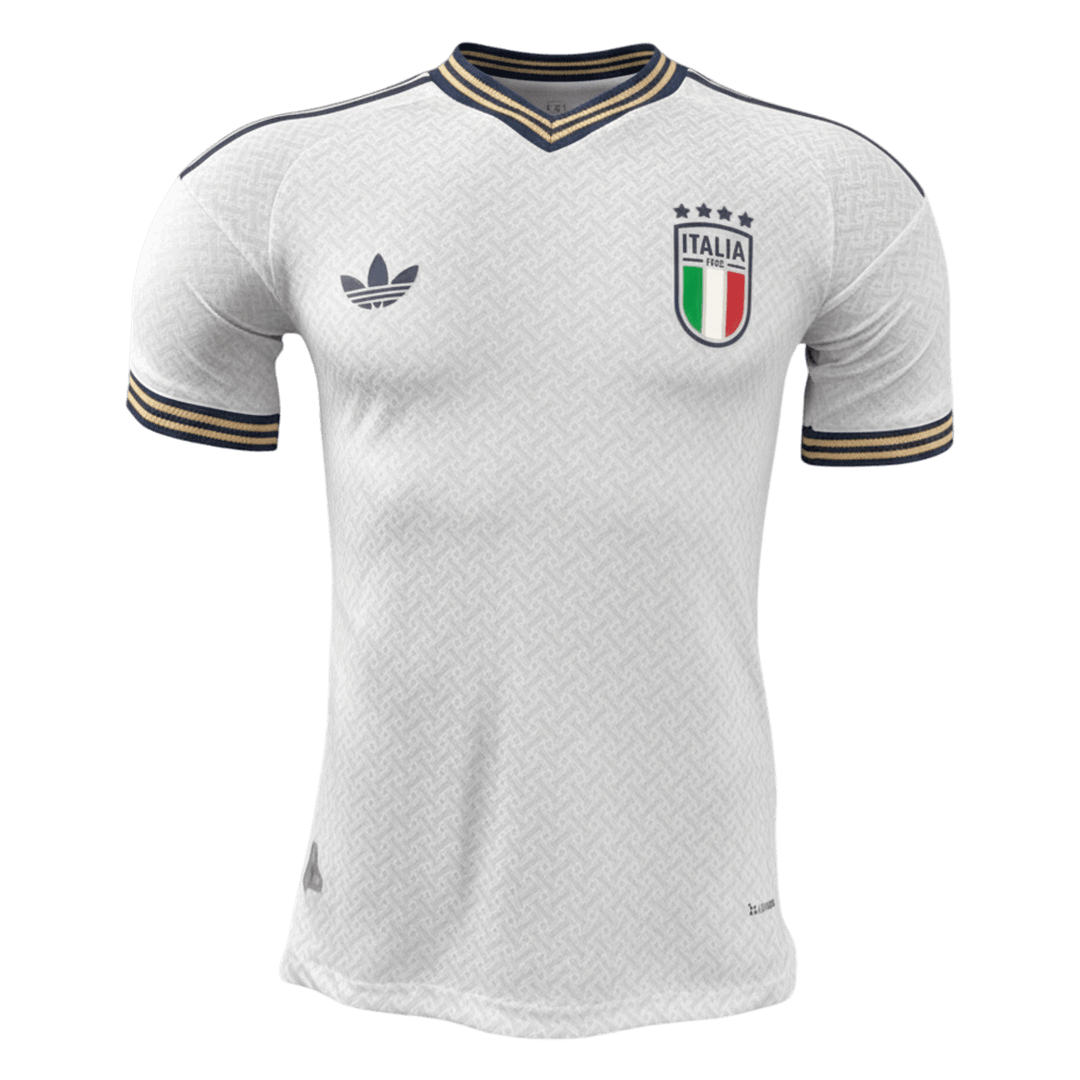 Italy Játékos Verzió Idegenbeli Mez World Cup 2026 Fehér