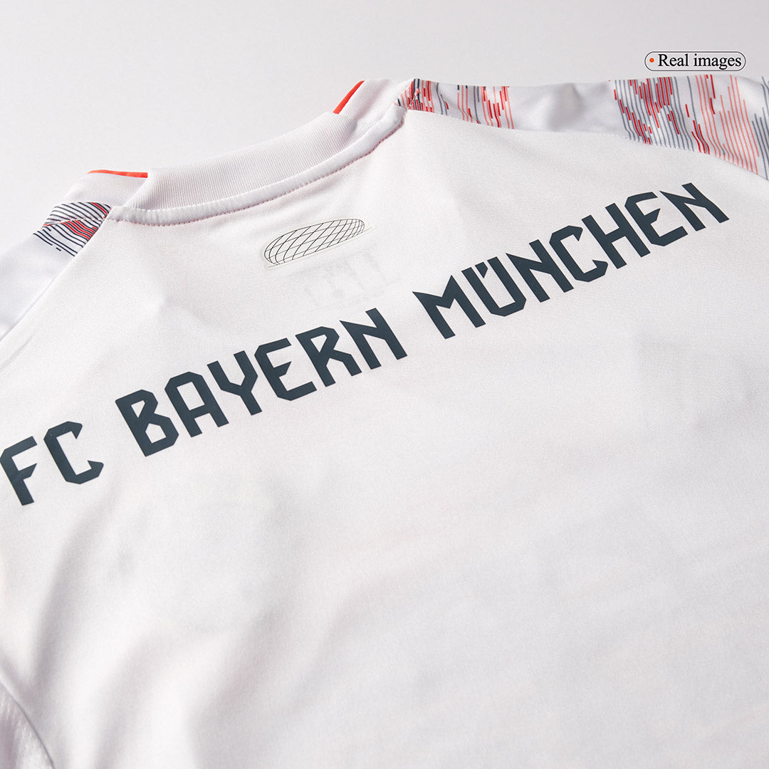 MÜLLER #25 Bayern Munich Idegenbeli Soccer Mez 2025/26 Fehér