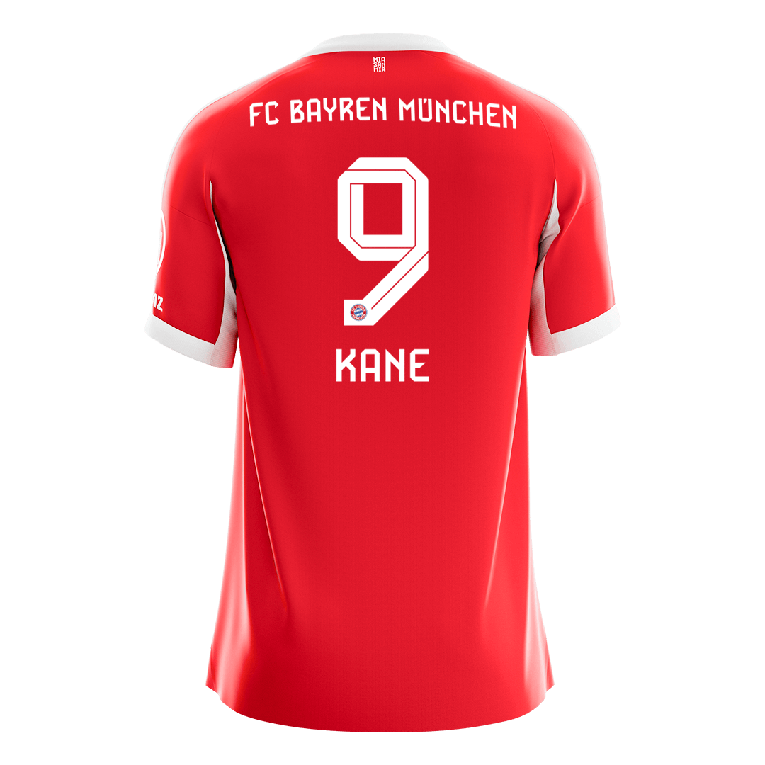 KANE #9 Bayern Munich
 Otthon Futball Mez 2025/26 Piros