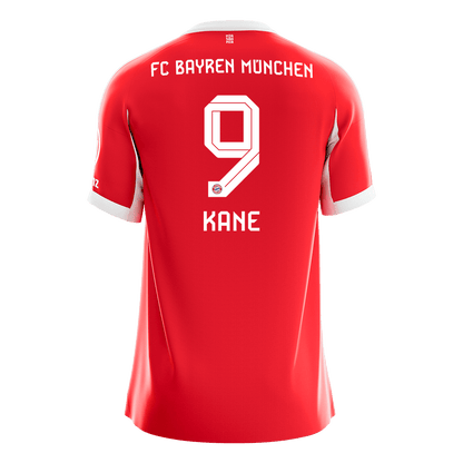 KANE #9 Bayern Munich
 Otthon Futball Mez 2025/26 Piros