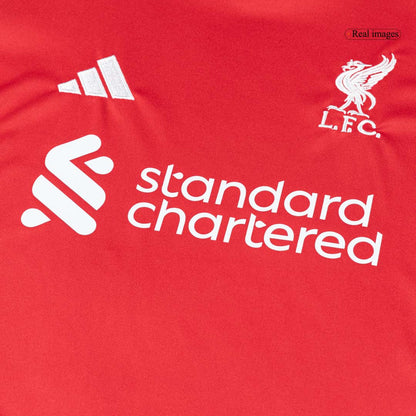 Gyerekek Liverpool Otthon Soccer Mez Készlet(Mez+Rövidnadrág) 25/26 Piros